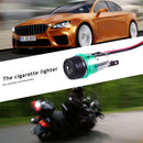 12V Cigarette Lighter Assembly Car Motorcycle Boat Power Socket (Green) Newly