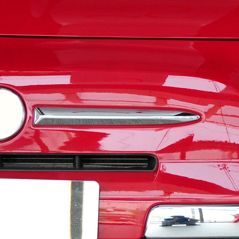 2007-2015 Front Bumper Upper Chrome Moulding for Fiat 500 735455041 Left Side