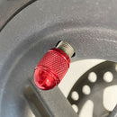2pcs Electric Scooter Valve Stem Cap Dust-proof Cover for M365 Pro (Red) Newly
