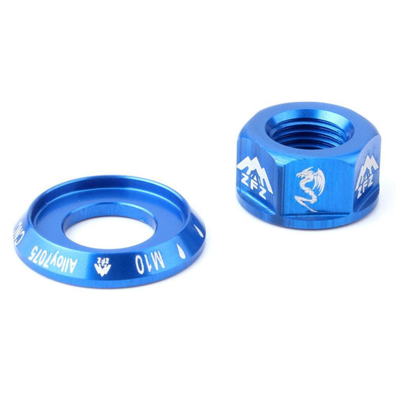 1pc Bicycle Hub Nuts M10 Fixed Gear MTB Road Folding Bike Screw Bolt