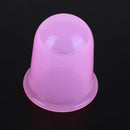 Silicone Moisture Absorber Cupping Home Body Care Massage Cup(Pink)