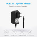 DC12.6V 1A 18650 Lithium Battery Charger 5.5x2.1mm Adapter Charger (EU) Newly