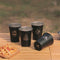 #A 350ml 4pcs Stainless Steel Camping Cup Coffee Tea Beer Wine Drinking Water Mu