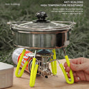 4pcs Outdoor Stove Furnace Hose Tube Sleeve Cover Camping BBQ Cooking Equipment