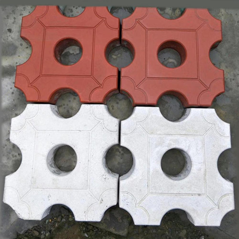 DIY Path Lawn Paving Cement Brick Mold Garden Stone Road Concrete Pavement