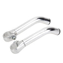 Bike Bicycle Cycling Handlebar Ends Proetctive Claw Bar Handles (Silvery) Newly