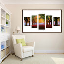 Woods 5D DIY Full Drill Diamond Painting 5-pictures Combination Kit Crafts