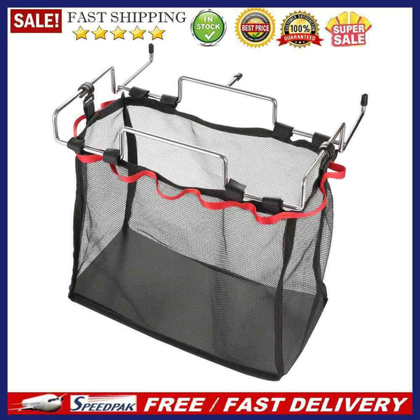 Picnic Table Portable Storage Net Shelf Kitchen Folding Hanging Barbecue Ra