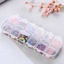 Little Stuff Storing Craft Organizer Storage Boxes Nail Art Tips Small Case