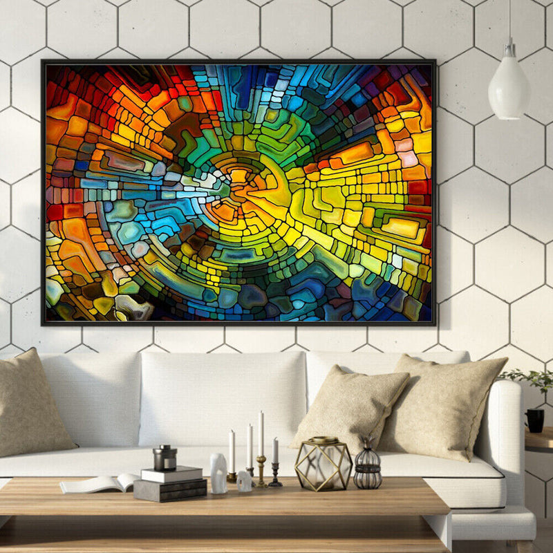 5D DIY Diamond Painting Full Round Drill Geometry Picture Rhinestone