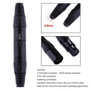 ALLOYSEED 1 Pair XLR 3-Pin Female Jack/Male Male Male Audio Microphone MIC Aud