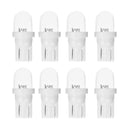 8pcs 12V 5W T10 W5W White LED Side Car Wedge Reading Light Width Lamp Bulbs