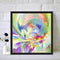 Abstract Flower Oil Paint By Numbers Kits DIY Art Home Decoration Gift Unfr