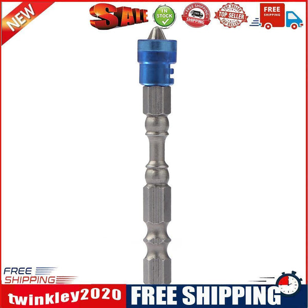 1/4 inch Hex Shank S2 Steel PH2 Magnetic Electric Screwdriver Bits (Blue)