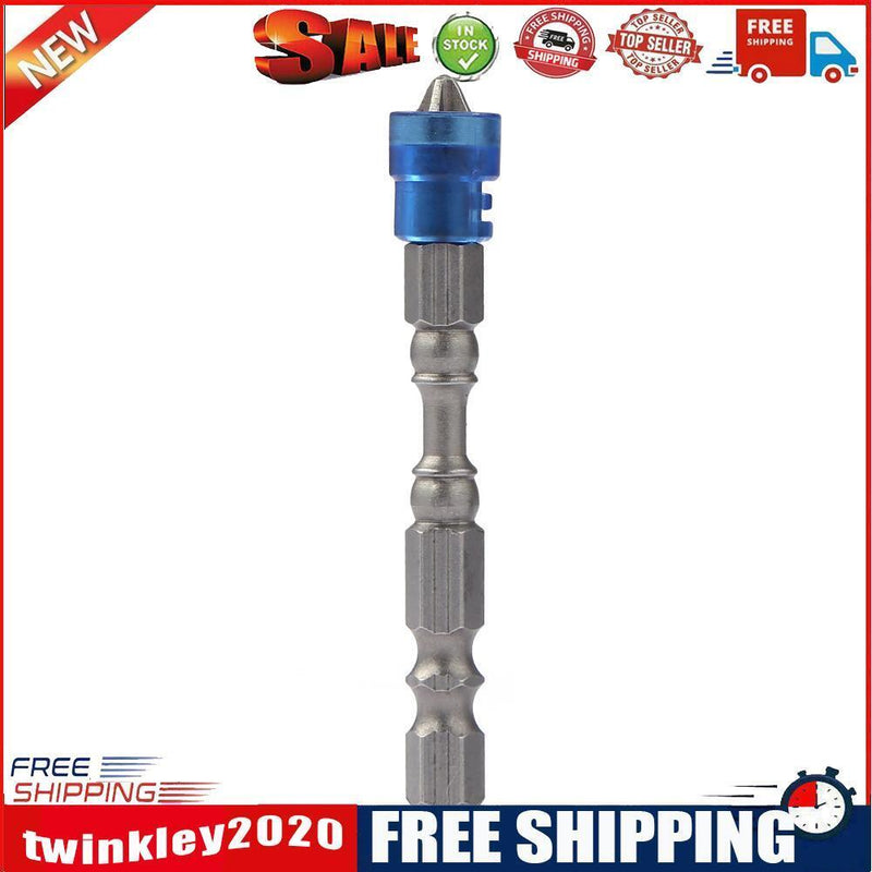 1/4 inch Hex Shank S2 Steel PH2 Magnetic Electric Screwdriver Bits (Blue)
