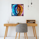 5D Diamond Painting Kit Lion Full Round Drill DIY Rhinestone Picture Home D