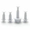 4x Plum Flower Icing Cutter Fondant Cake Sugar Decor Kitchen Plunger Tool H7D2