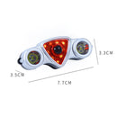 #A USB Rechargeable LED Bicycle Taillight Night Warning Rear Lamp Cycling Equipm