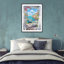 Scenery 5D DIY Full Round Drill Diamond Painting Cross Stitch Mosaic Home Dec