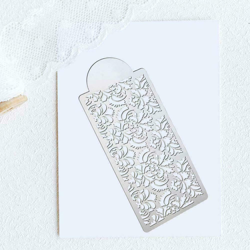 Baking Tool Side Decor Mould Face Pack Flower Border Fondant Hollow Cake D5G1