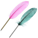 Stationery Smooth Colorful Feather Pen Signature Ballpoint Pens Writing Tool