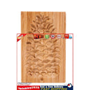 Wooden Cookie Mold Pine Cone Shape Carved Press Stamp for Biscuit (C) Newly
