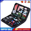 40X Sewing  Set Crochet Hooks Needles Stitches Knitting Craft Case Travel