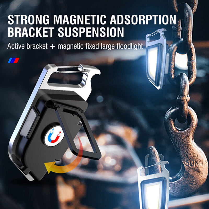 COB LED Emergency Lamps Mutifuctional Waterproof with Bottle Opener for Climb