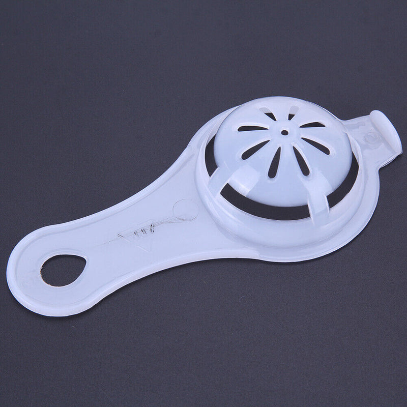 Plastic Egg Yolk Separator Kitchen Cooking Gadget Eggs Sieve Dividing Tool