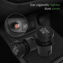 2pcs Automobile Charger Power Adapter Plug Car Power Adapter Dust Cover