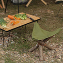 Waterproof Triangular Nylon Canvas Stool Seat for Outdoor Camping Fishing Newly