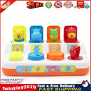 Random Interactive Switch Box with Light Music Animal Sounds Learning Toys Newly