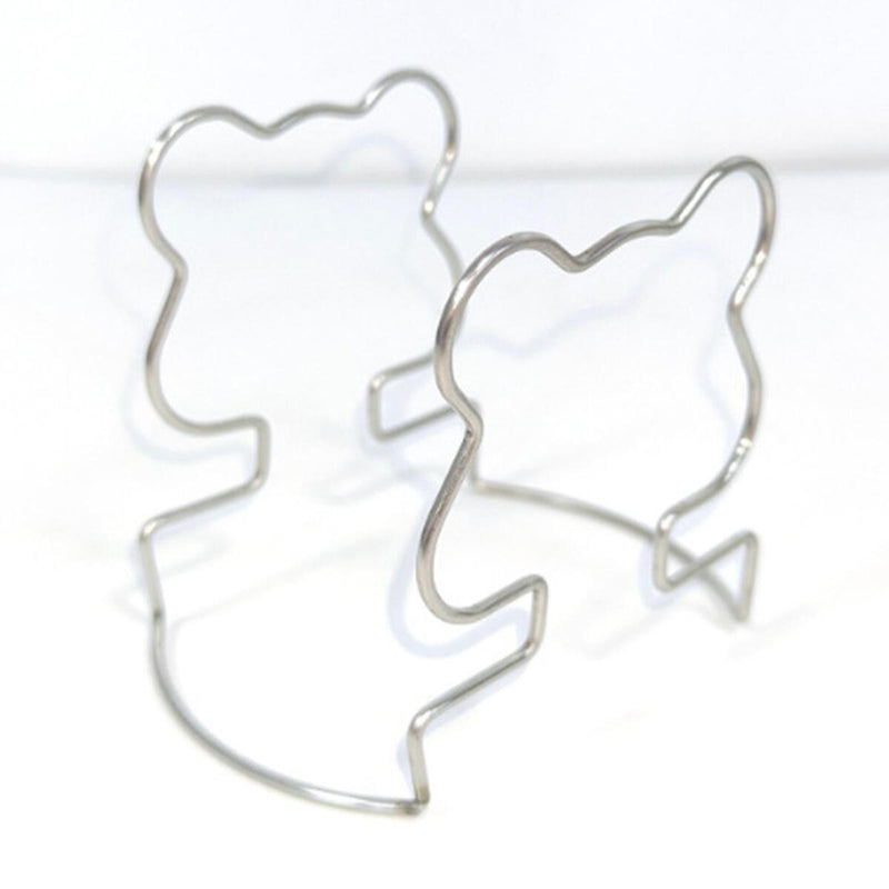 Bear Coffee Dripper Stand Holder Foldable Camping Steel Coffee Rack Filter R4I6