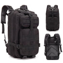 30L Outdoor Sports Waterproof Backpacks Large Storage Rucksack (Black) Newly