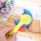 JUNERAIN 6pcs/Set Plastic Sponge Paint Graffiti Brushes DIY Drawing Toys Di