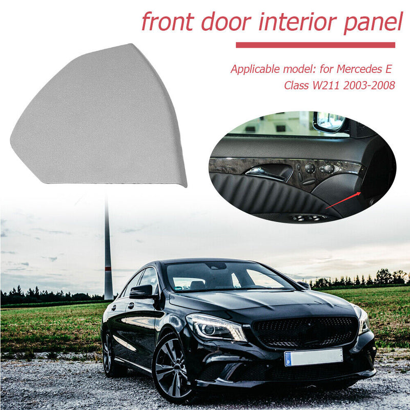 Car Left Front Door Cover Trim Shell for Benz E Class W211 03-08 (Grey) Newly
