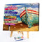 Ship by the Sea Oil Paint By Numbers Kit DIY Acrylic Painting on Canvas Art