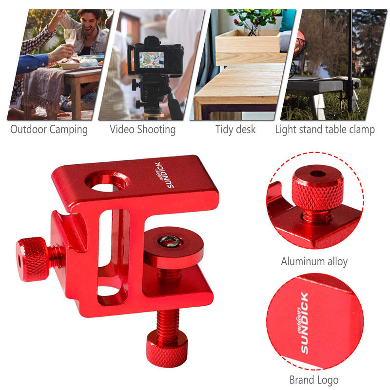 Adjustable Light Pole & Desk Clip Suitable for Hiking Travel Picnic Fishing