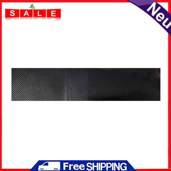 Car Carbon Fiber Black Sun Strip Universal Van Windscreen Sunstrip Stickers PVC