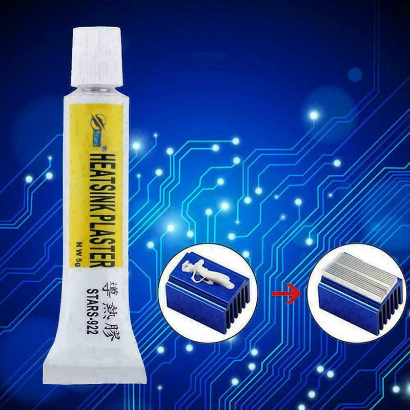 Heatsink Plaster Thermal Silicone Cooling Paste Strong D0O5 T7S2 V9C1