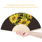 Folding Fans Flowers DIY Painting By Numbers Fans Art Craft Home Decor for Gi
