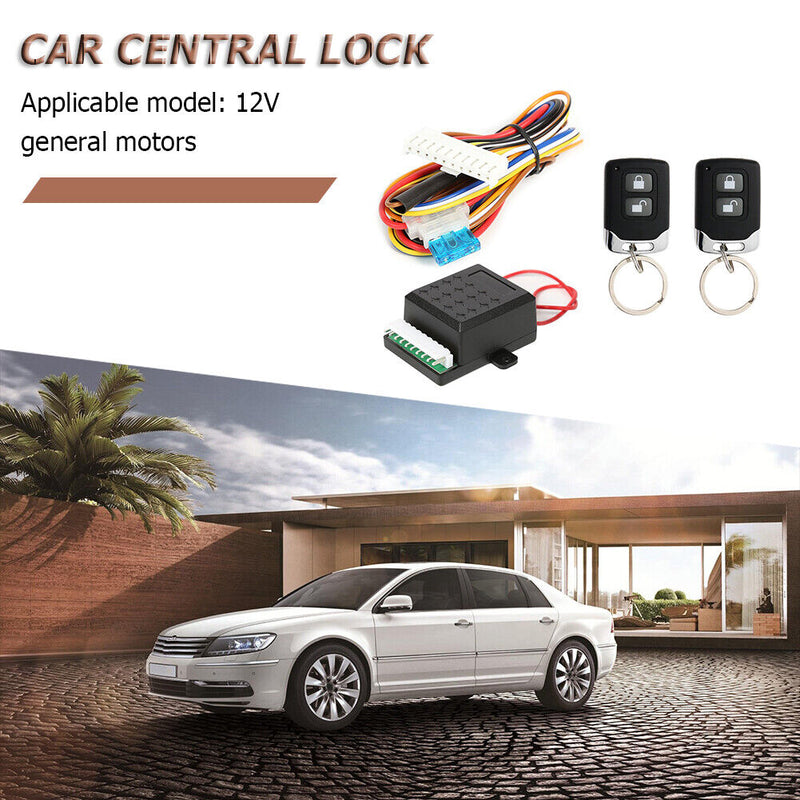 Car Remote Central Door Locking Kit Car Keyless Entry Alarm System 401/T242