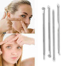 4PCS Blackhead Extractor Dots Cleaner Pore Cleaning Set Acne Tool Needles V5H0