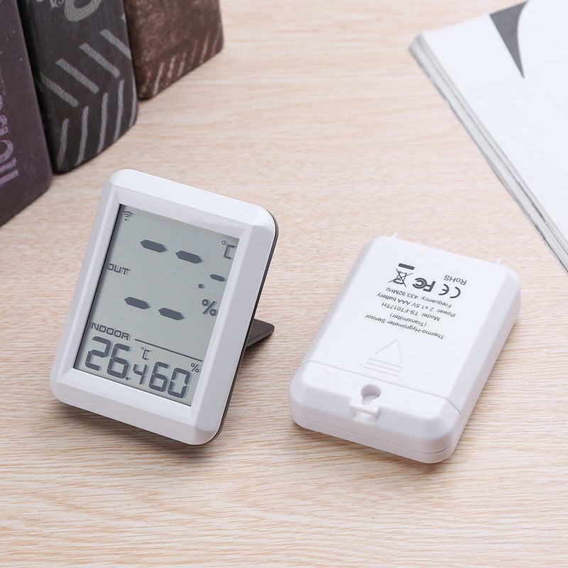 Digital Wireless Hygrometer Indoor Outdoor Thermometer Humidity Monitor