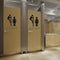 Removable Toilet Seat Bathroom Door WC Sign Waterproof Wall Stickers Newly