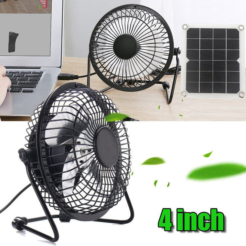 10W 5V Solar Exhaust Fan Air Extractor Mini Solar Panel Powered Ventilator Fan