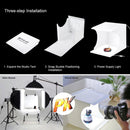 Backdrops Light Box Shadowless Bottom Light Photo Studio Shooting Tent Box Kit