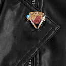 Geometric Pins Brooches Digital Letters Clothes Lapel Jacket Badges Decor Gif