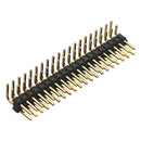 4pcs 2x20 PIN Dual Male Header Pin Connector Socket for Raspberry Pi Zero/Zero W
