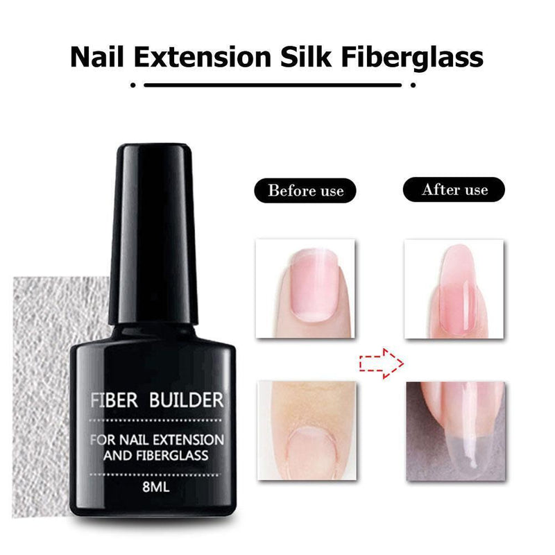 Quick Building Gel Polish Clear Nail Tips UV Builder Varnish Nail Art